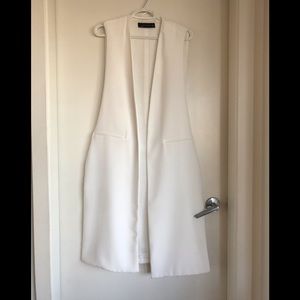 Zara Basic White Vest